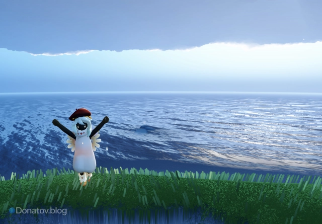 Прощание с помощью эмоции в Sky