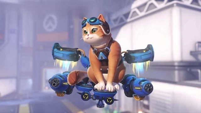 Фика (Jetpack cat) в Overwatch 2: милая кошечка станет первым летающим саппортом