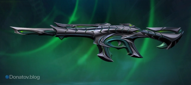 Зелёная расцветка «Спираль»