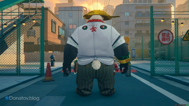 Костюм Пань Иньху «Самородок на кухне»: вид сзади