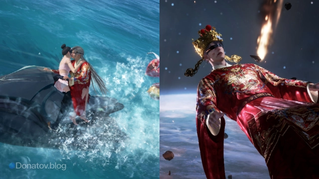 Сайлас и Калеб в праздничном ханьфу