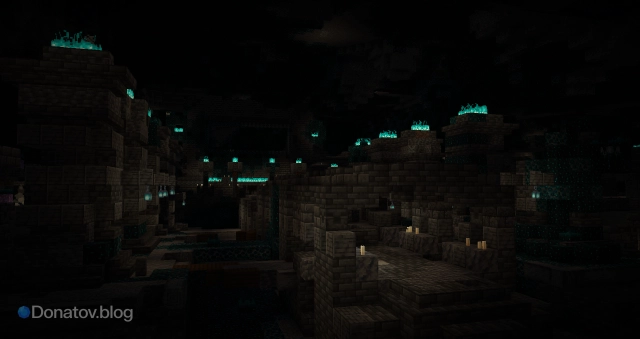 Древний город в Minecraft