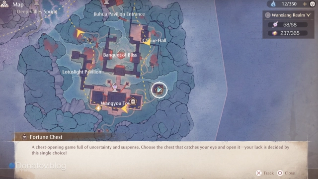 Как найти мини-игру Fortune Chest в Infinity Nikki