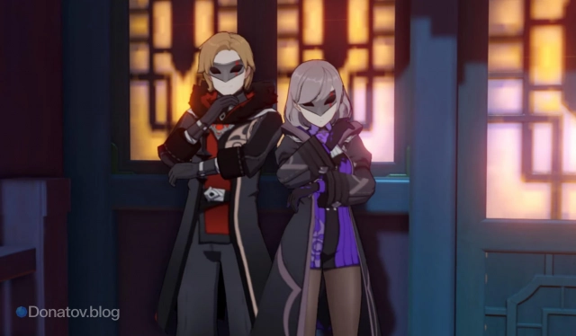 Влад и Надя в Гавани Ли Юэ