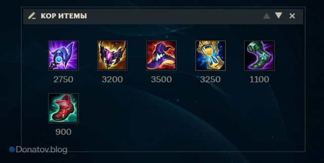 Основные предметы на Аврору