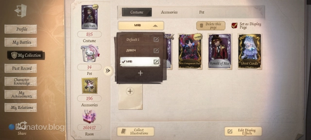 Слоты оформления