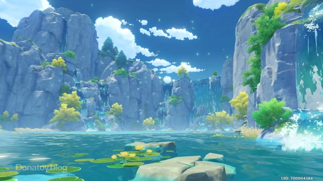 Виды Фонтейна в Genshin Impact