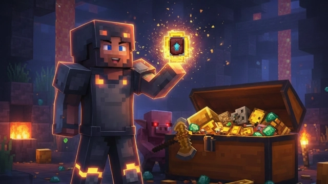 Как размножить шаблон незеритового улучшения в Minecraft и зачем это нужно