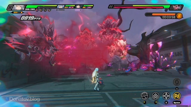 Момент перед массированной атакой со стороны копий Сквернохода-скорпиона