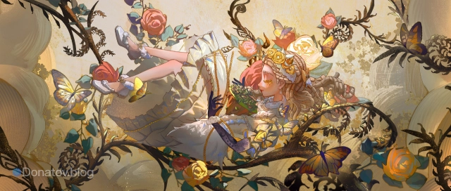 Официальная иллюстрация Мемори в Identity V