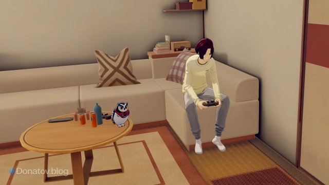 Wonder отдыхает в своём доме