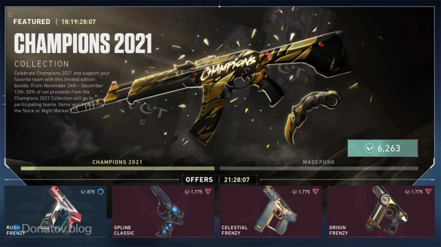 Набор Champions 2021 в игре