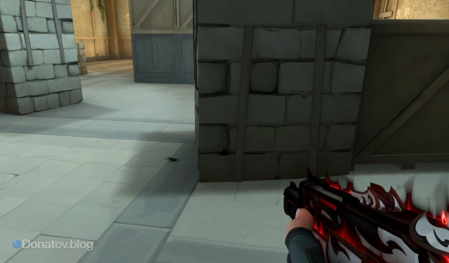 Угловой прострел бокса