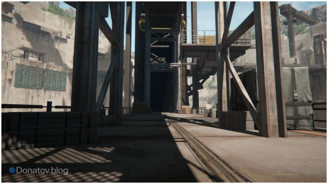 Мост, ведущий к подъёмнику