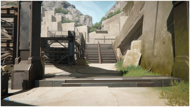 Переключатель и дорога к месту сбора