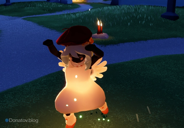 Ребёнок света использует эмоцию Напугать