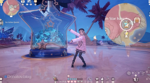 Локация Starwish Bottle в Infinity Nikki