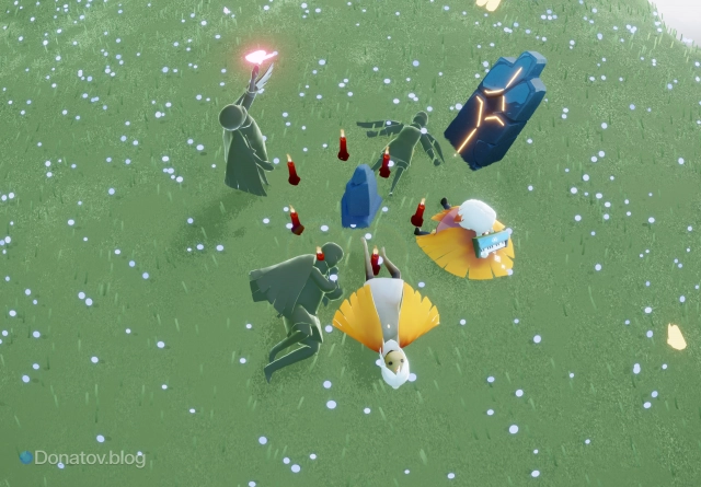 Эмоция Призыв бабочек для запуска механизма