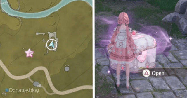 Whimstar в виде сундука в Infinity Nikki