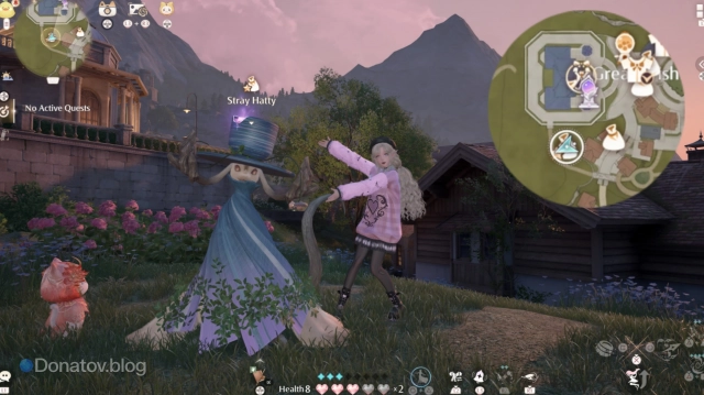 Расположение Stray Hatty в Infinity Nikki