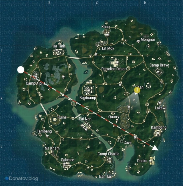 Карта Sanhok