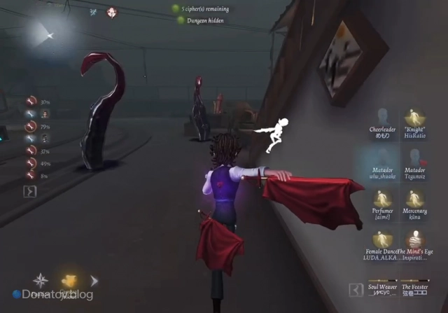 Матадор с тиммейтом в Identity V