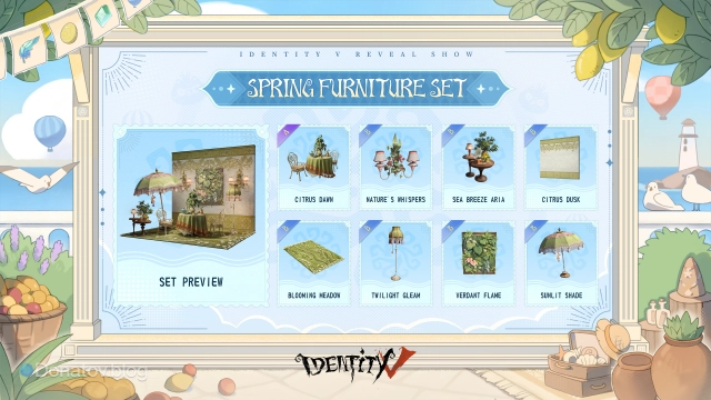 Spring Furniture в Identity V