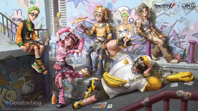 Скины Identity V × LIPU FRiENDS