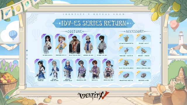 Линейка киберспорта в Identity V