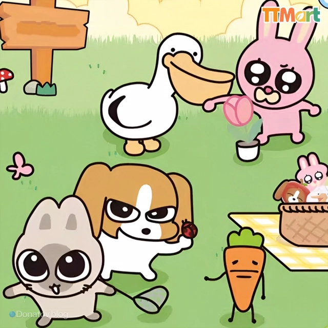 Официальная иллюстрация LIPU FRiENDS