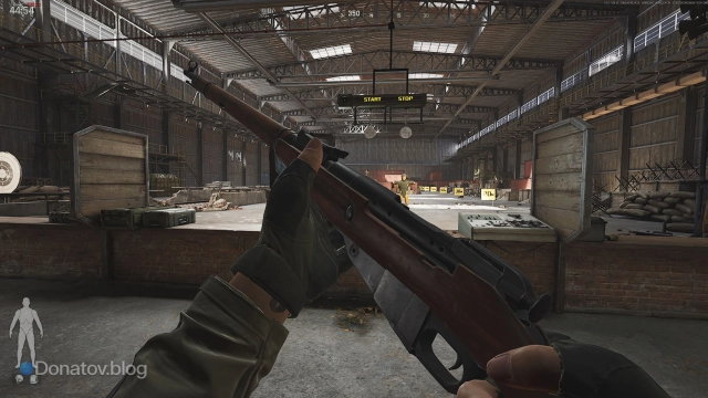 Винтовка Мосина на стрельбище в Arena Breakout: Infinite