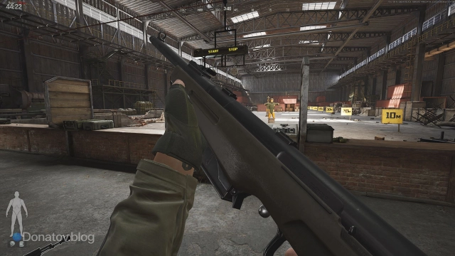 Винтовка SJ16 на стрельбище в Arena Breakout: Infinite