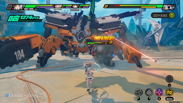 Выстрел турели