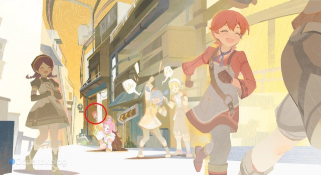 Кадр из ивента с возможной Линнеей