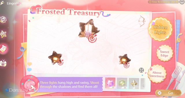 Этап Hidden Lights в Infinity Nikki