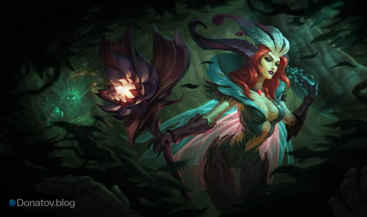 Ле Блан в образе «Дух леса»