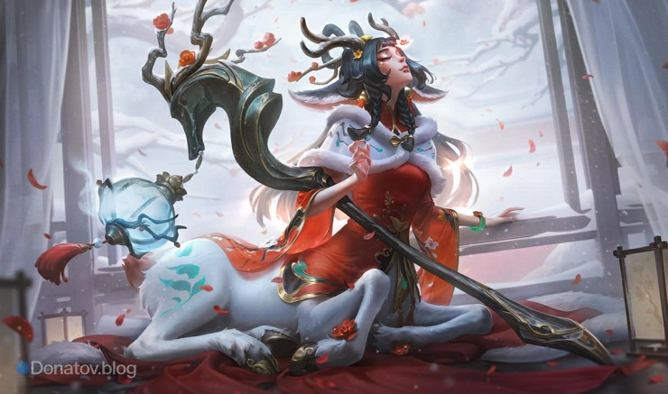 «Лиллия в весенних лепестках»