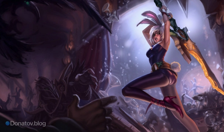 Ривен в образе «Боевой зайчик»