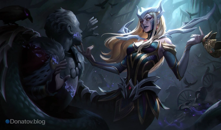 «Верховная ведьма» Кассиопея из League of Legends