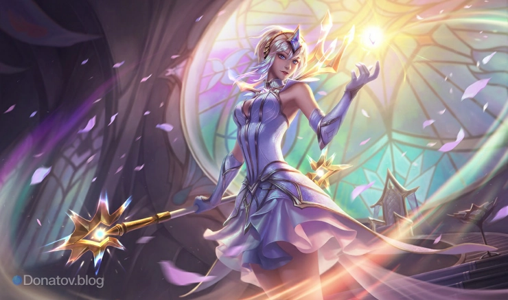 Люкс в образе «Элементалист»