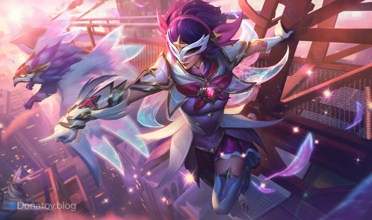 Квинн в образе «Звёздная защитница»