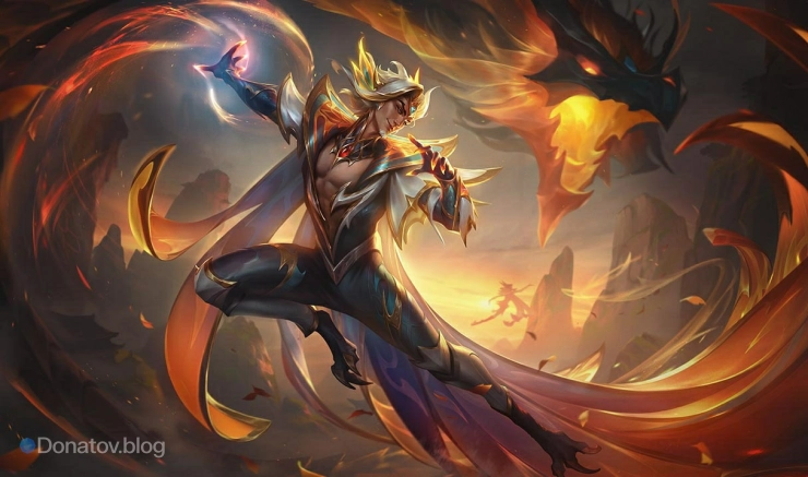 Рэйкан в образе «Дракомант»