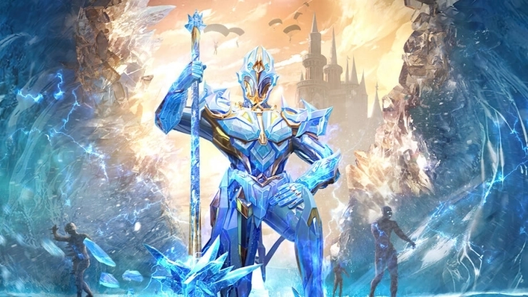 Костюм-X «Лавина» в PUBG Mobile — холодная мощь и стиль элиты