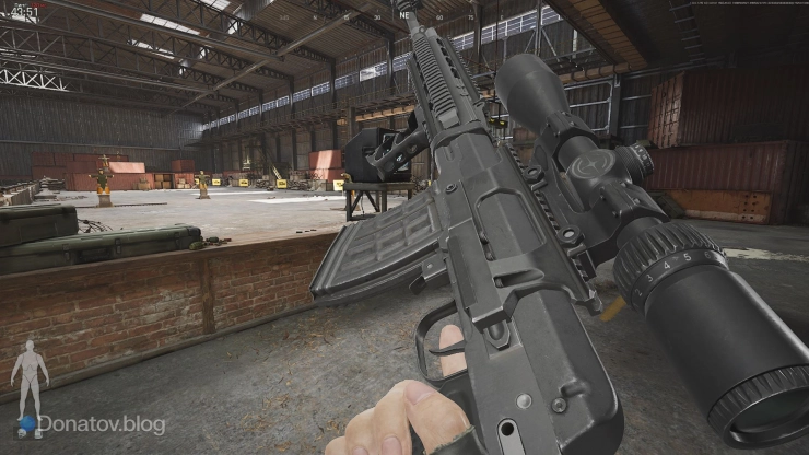 СВД-С на стрельбище