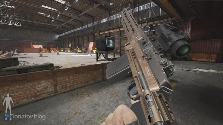 MK-14 на стрельбище