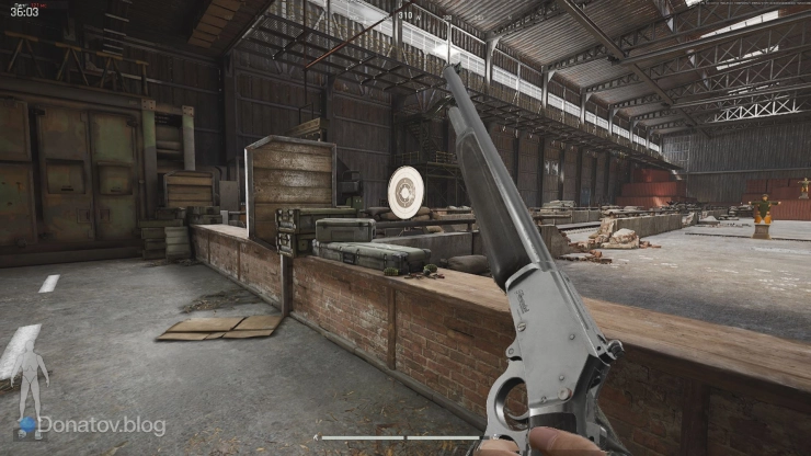 Винтовка ML на стрельбище