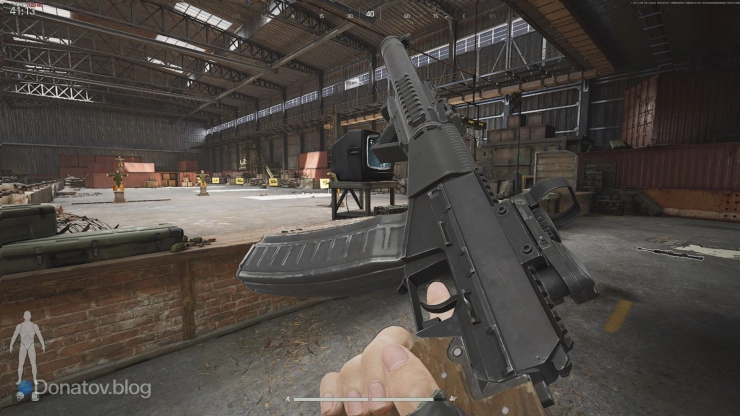 Винтовка ВСС на стрельбище