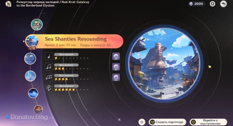 Треки из альбома Nod-Krai: Gateway to the Borderland Elysium