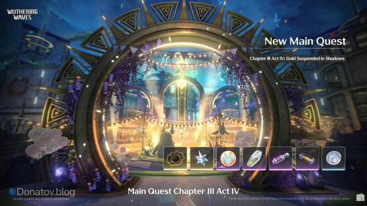 Сюжетный квест версии 3.2 Wuthering Waves