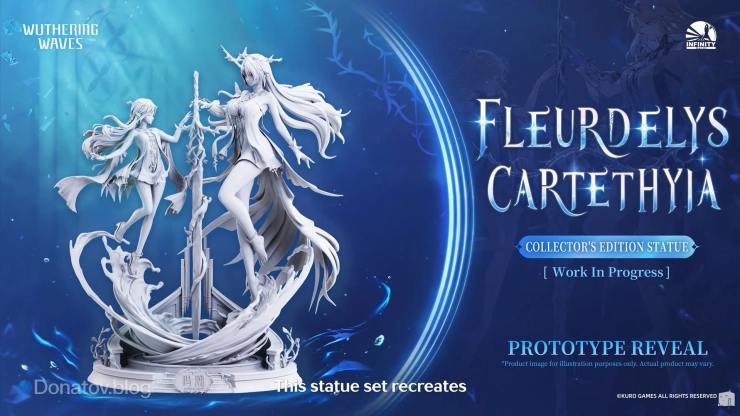 Анонсировали фигурку Картетии на стриме 3.2 Wuthering Waves